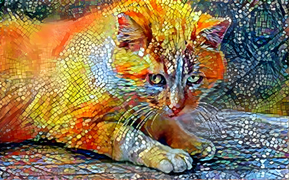 Mosaiced Cat
