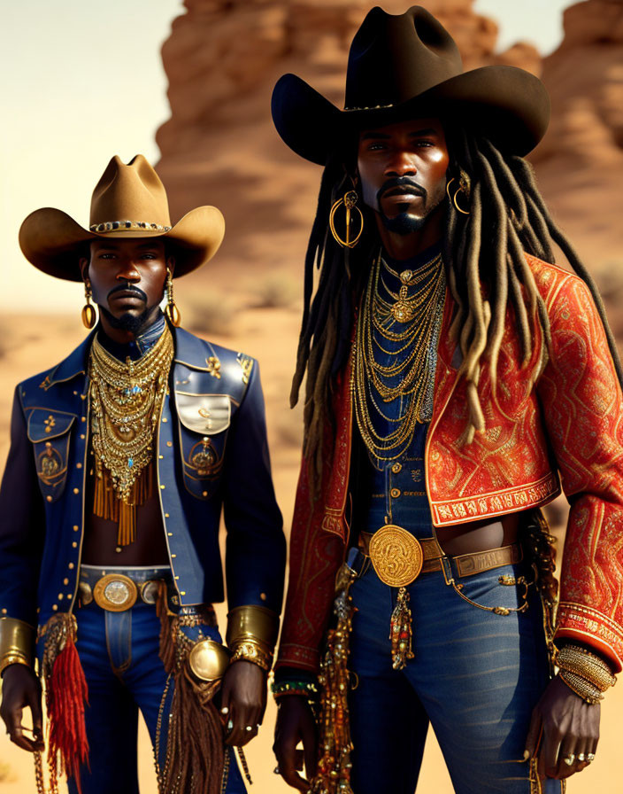  African American Cowboy Gunslingers