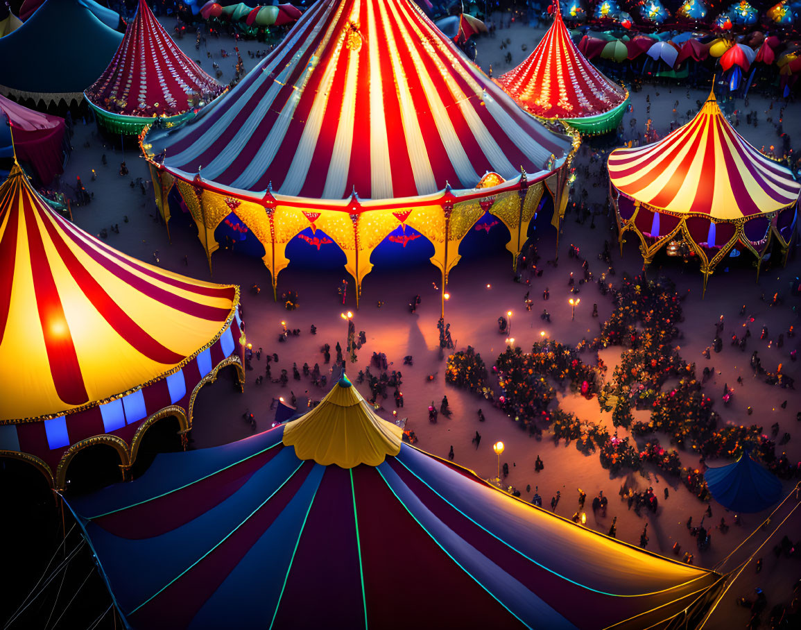 The big tent circus