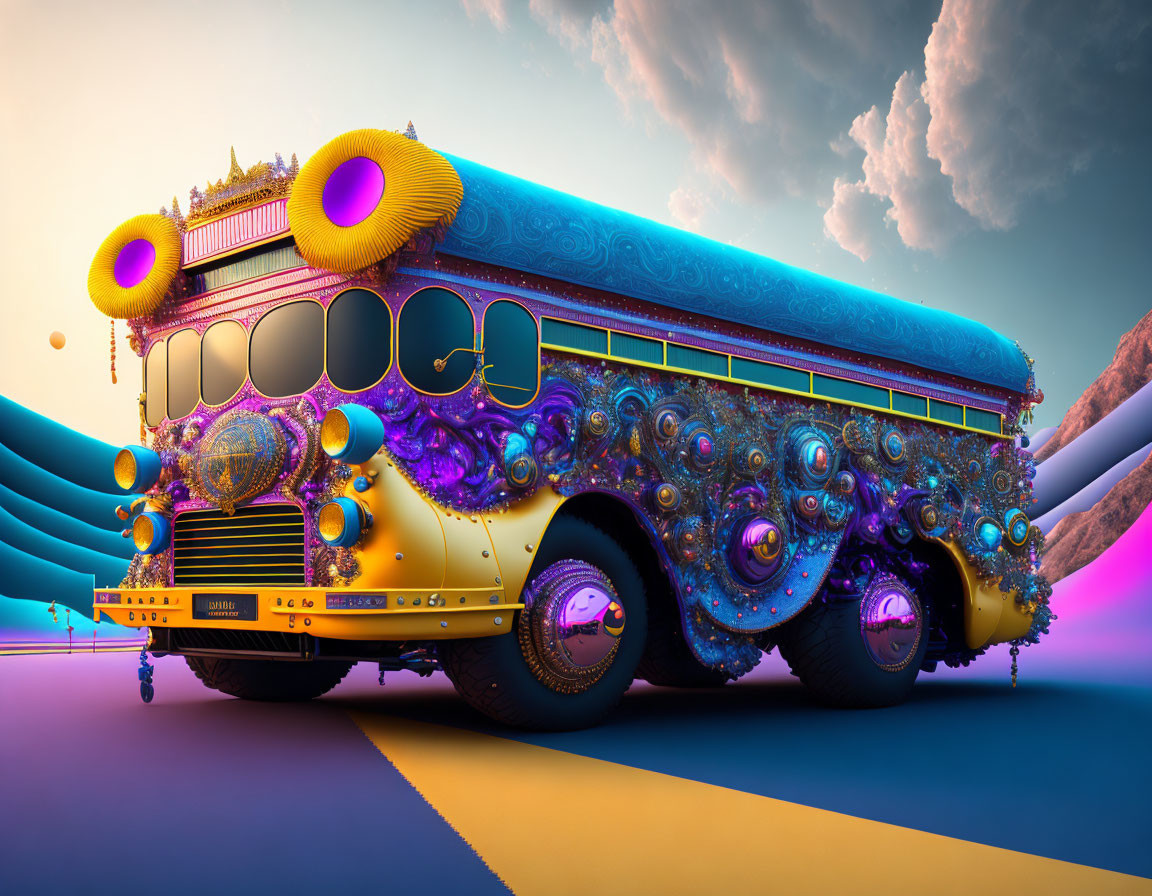 A Funkadelic School Bus