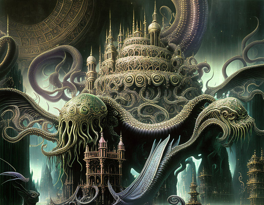 Lovecraftian palace