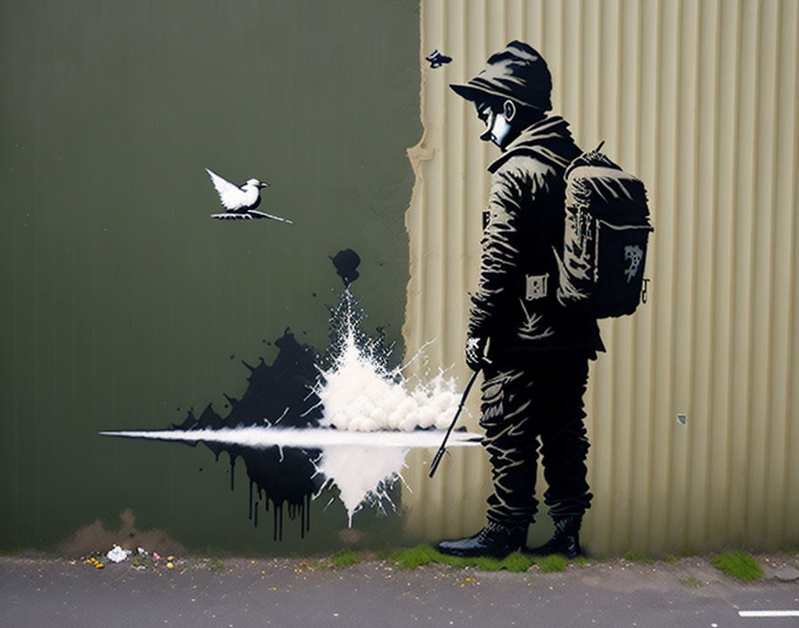 Another Banksy Masterpiece