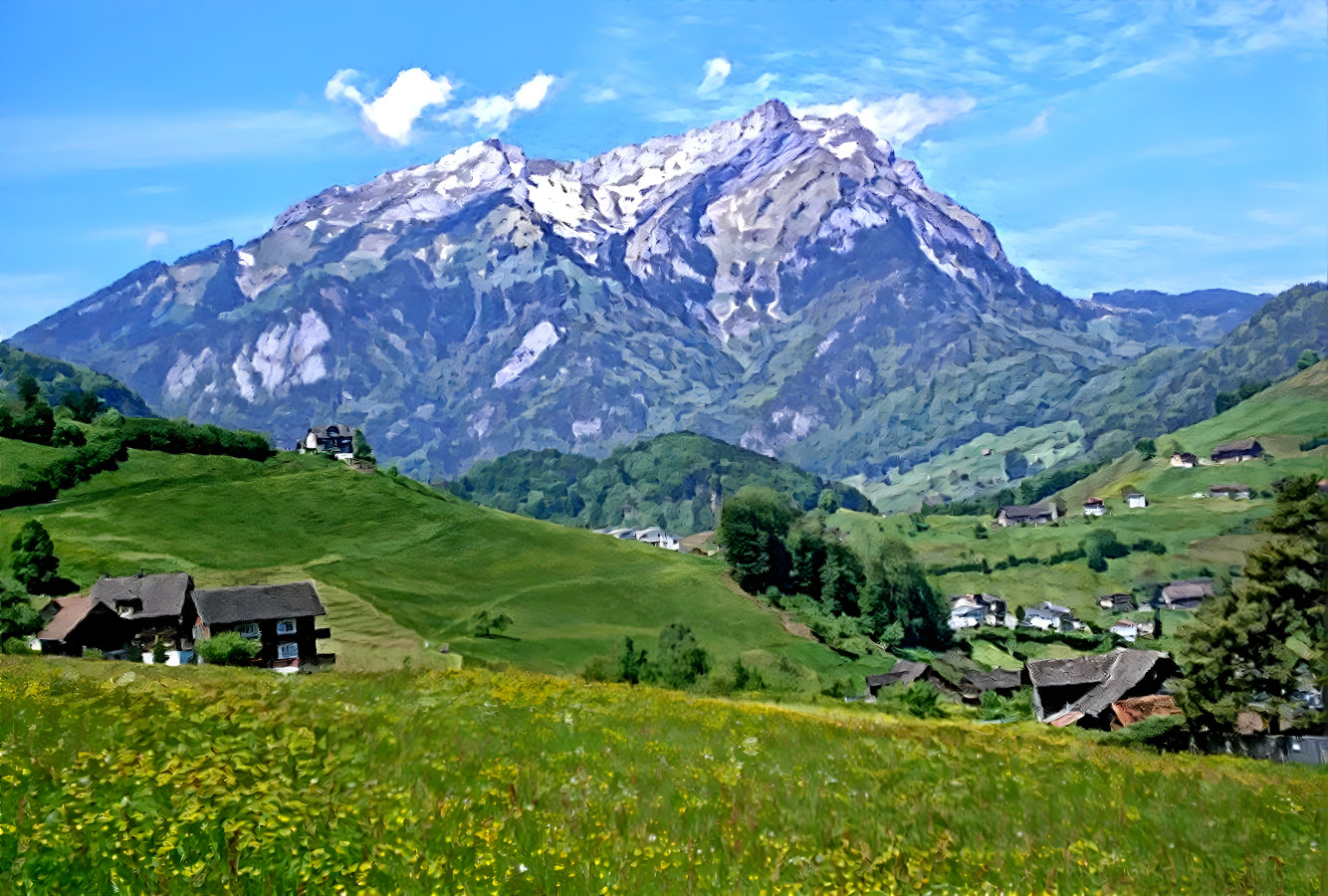 "The Bavarian Alps"