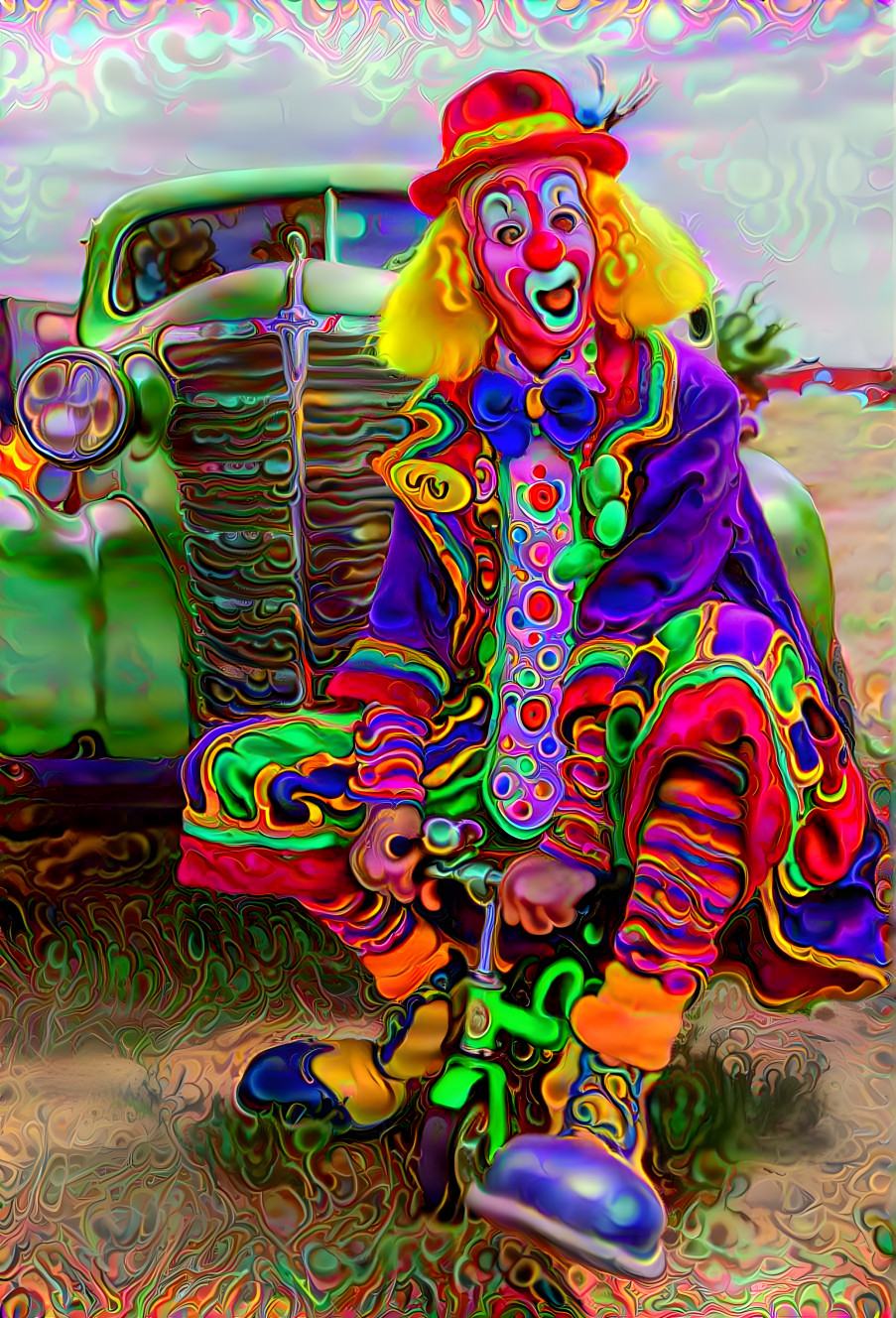 “Psychedelic Clown”