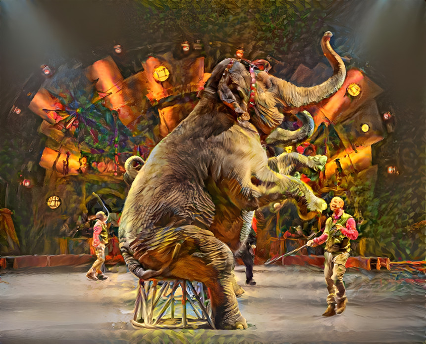 “Circus Elephant”