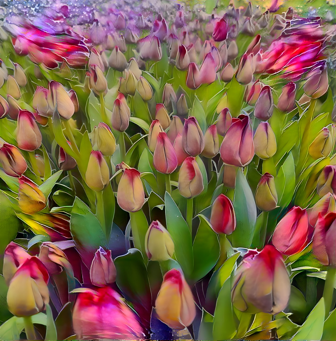 “Tulipes . . . “