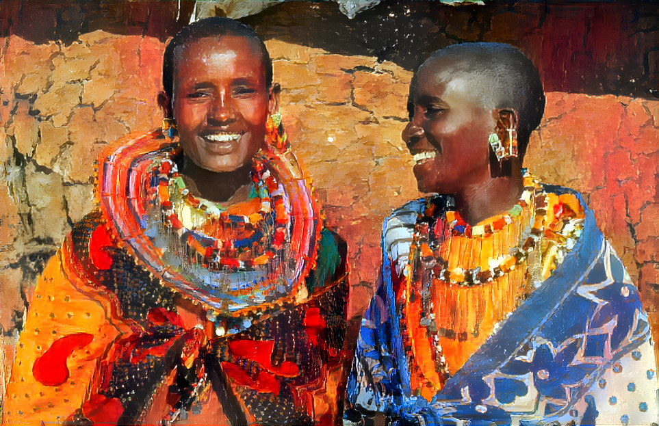 Maasai Women Smile