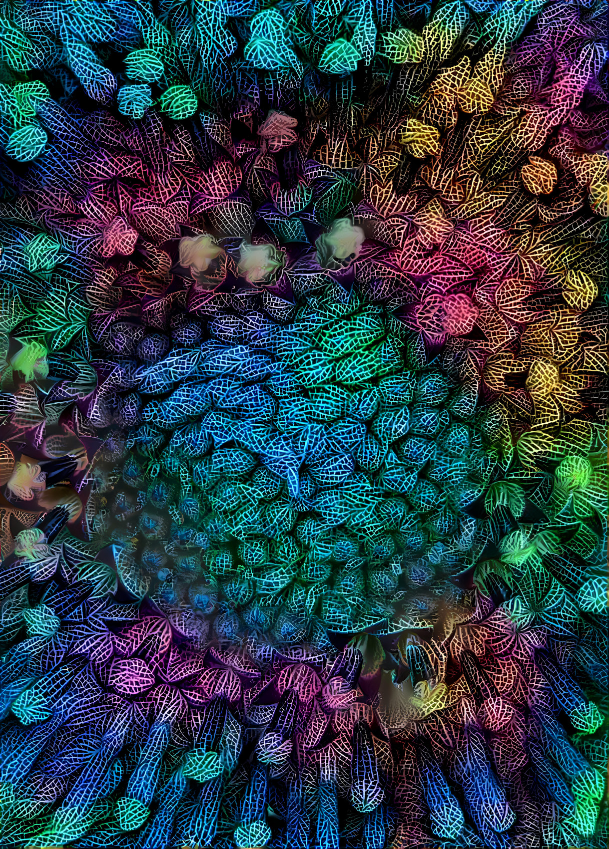 Psychedelic sunflower.