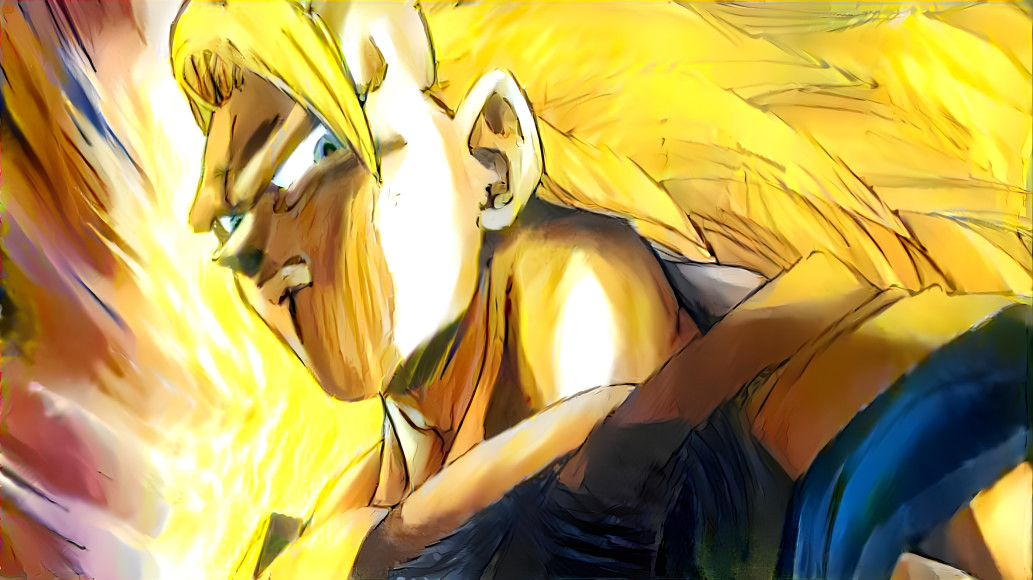 SSJ3 Goku (Painting Style)