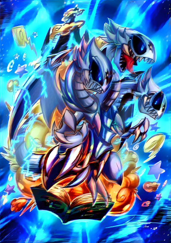 Toon Blue-Eyes Ultimate Dragon (DB Legends Style)