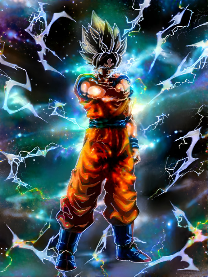 SSJ Goku (Cosmic Lightning Style)