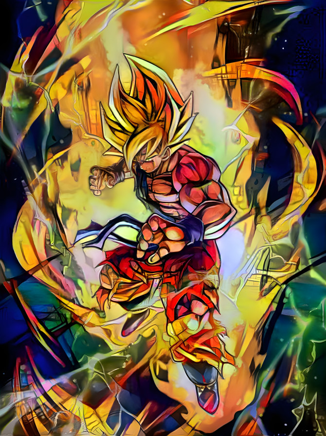 SSJ Goku on Namek (OMG Epic Y Style)