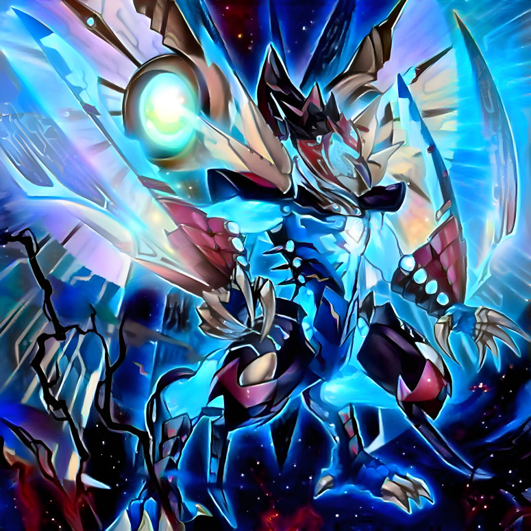 Galaxy-Eyes Cipher Armor Blade Dragon