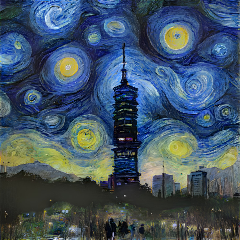 Got to Gogh to Taipei 101
