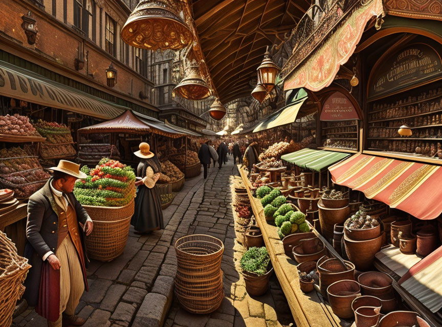 19th Century French Market 