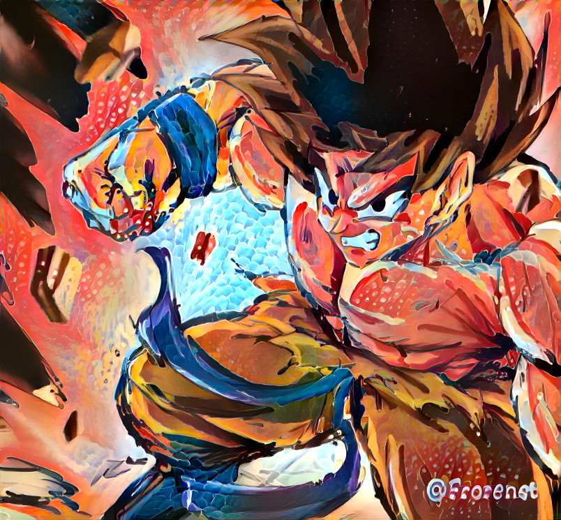 Goku Kaioken x3