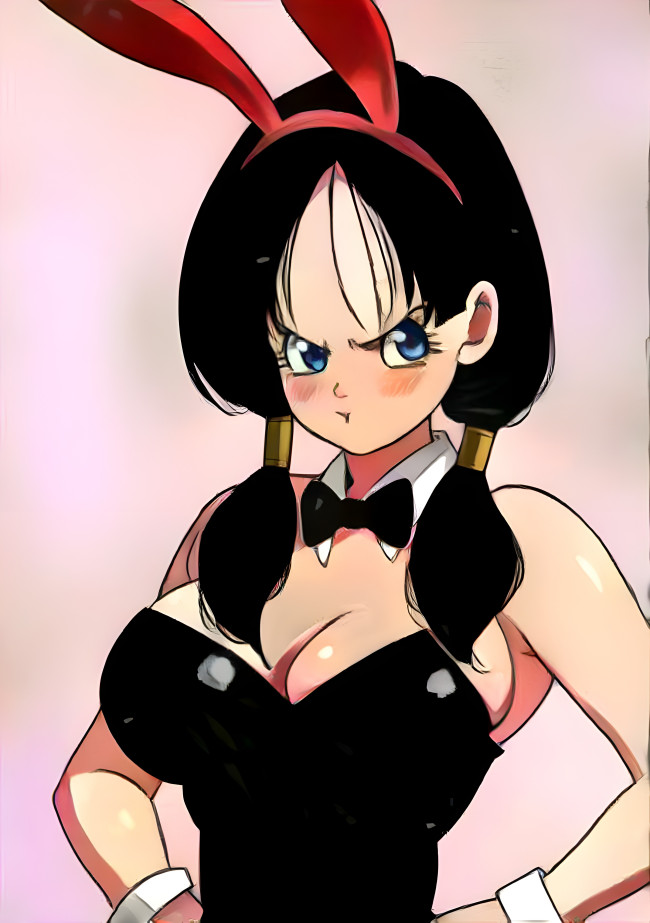 Angry Pouty Bunny Videl