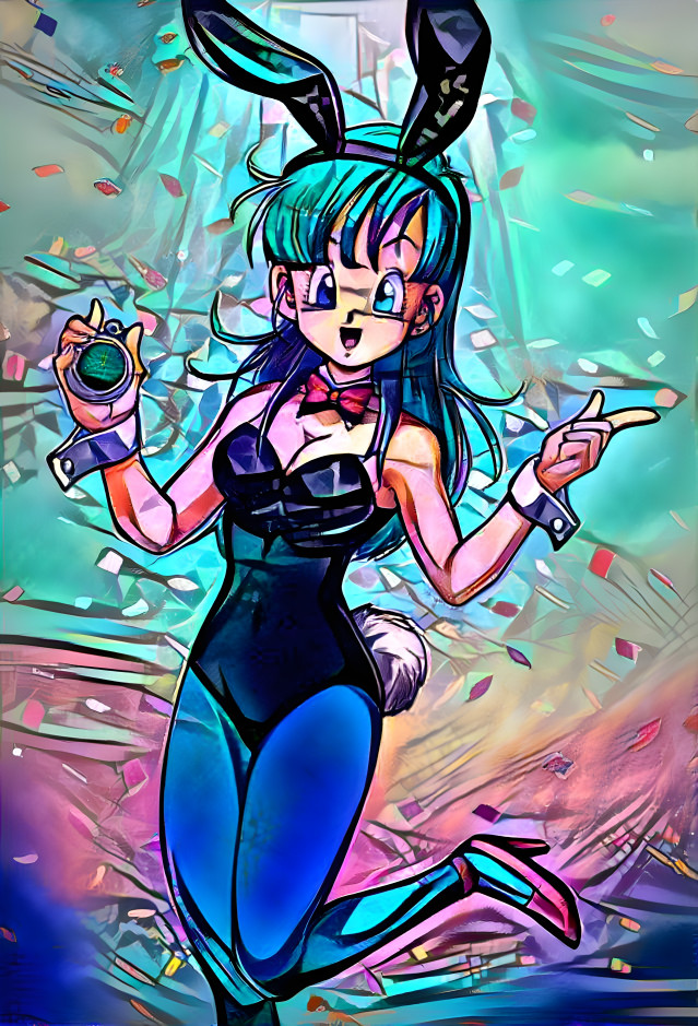 Bunny Bulma (Stained Glass Style)