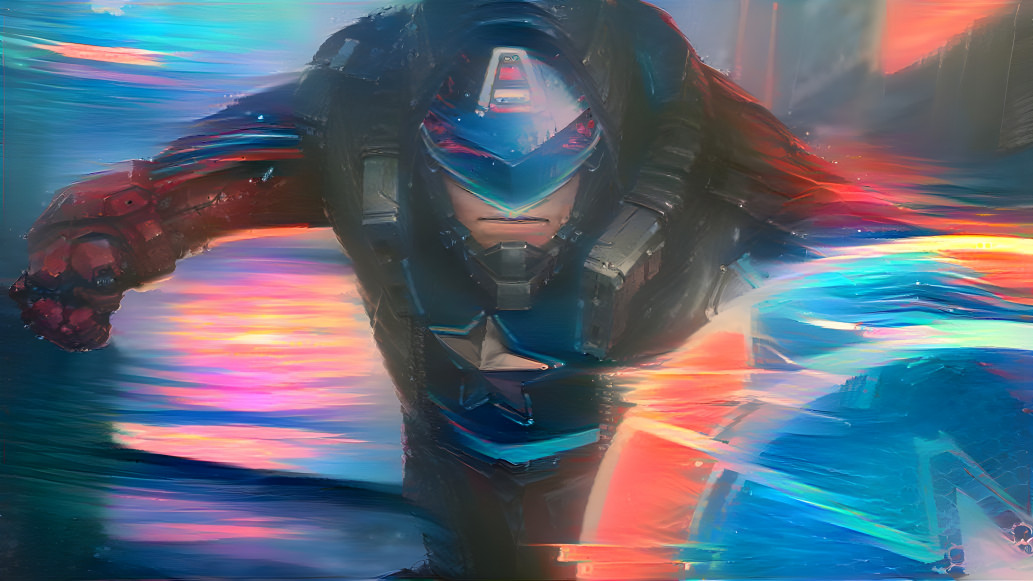 Cyber Captain America