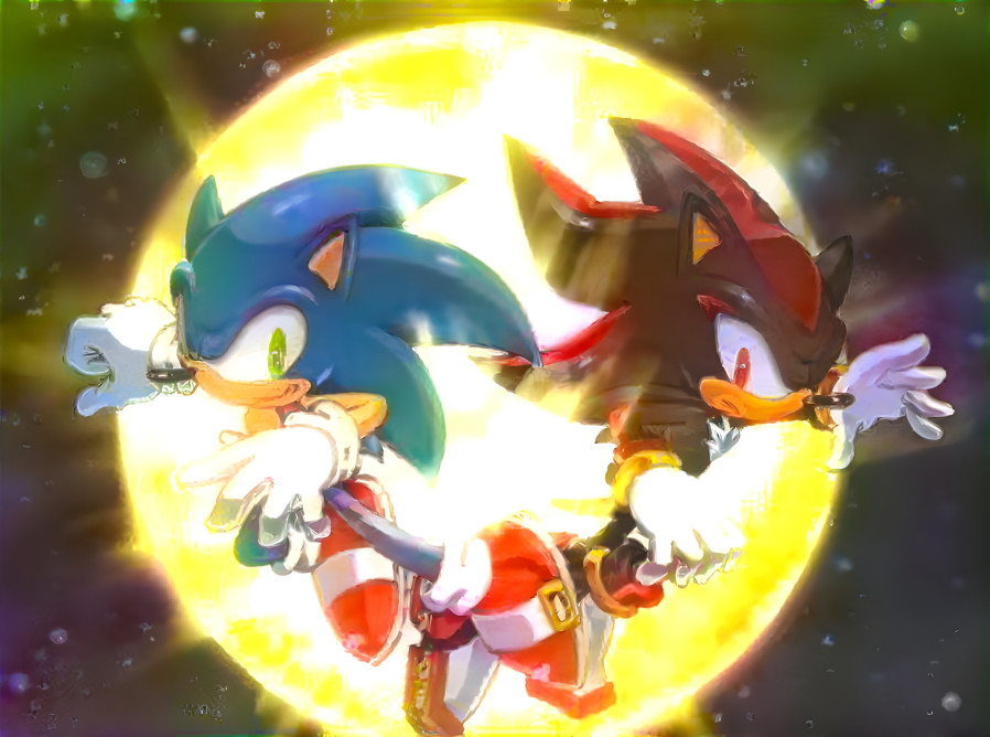 Sonic & Shadow -The Moon Went Super-