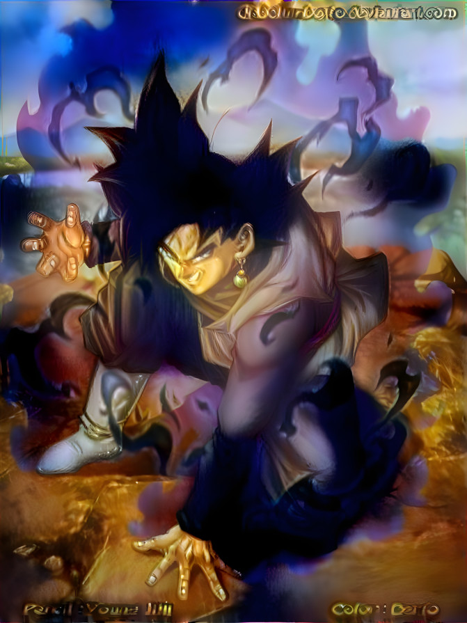 Goku Black -Amaterasu Aura-