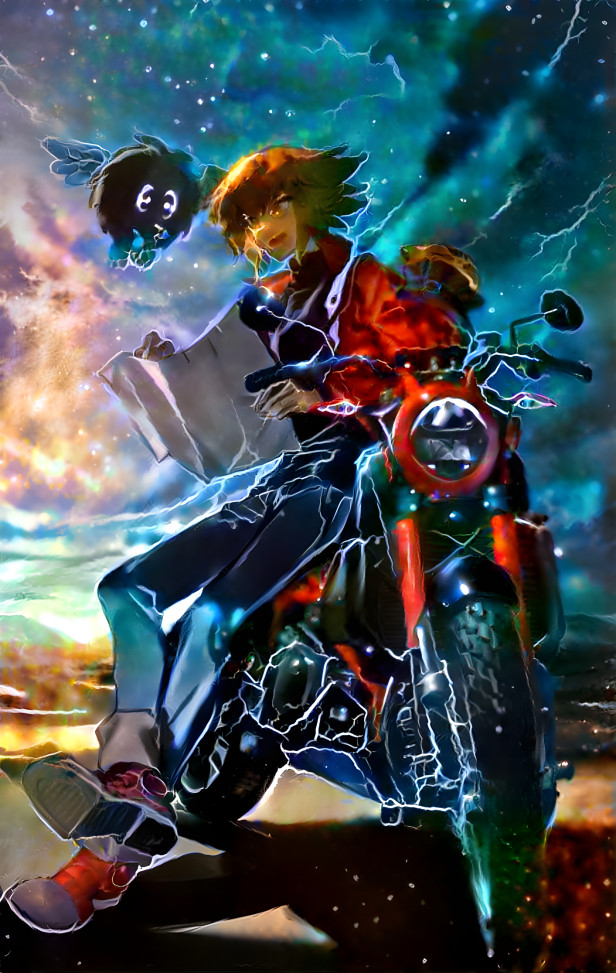 Jaden Motorcyle Road Trip (Thunder Space Style)