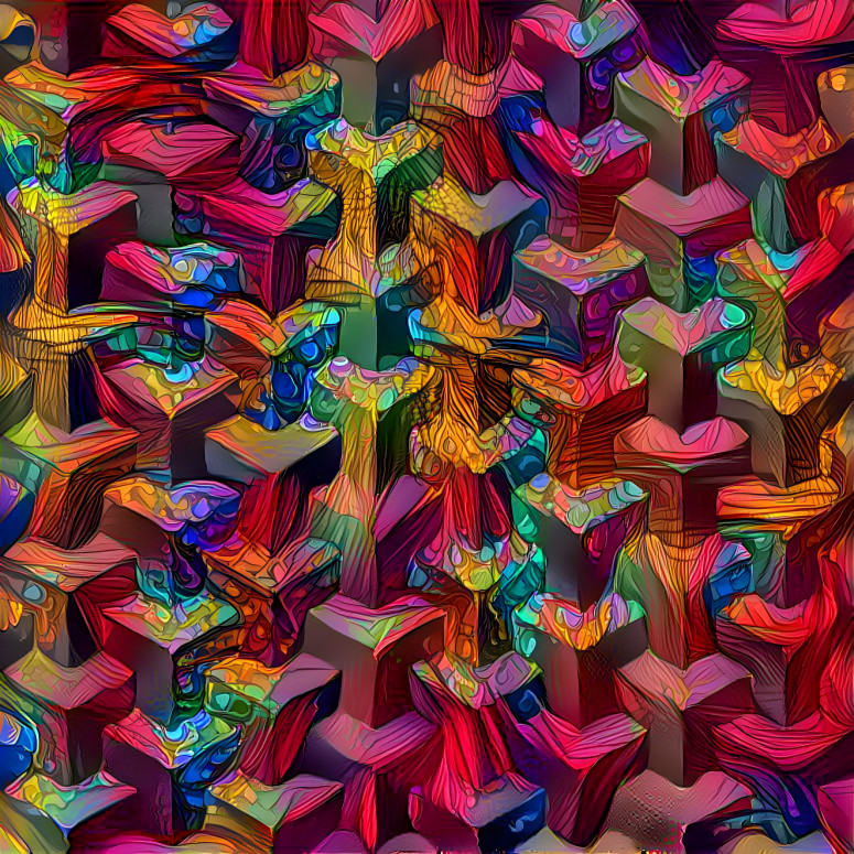 3d Cube Rainbow