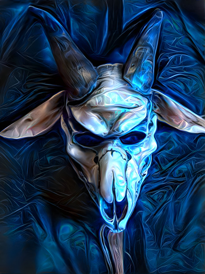Krampus mask goat mask