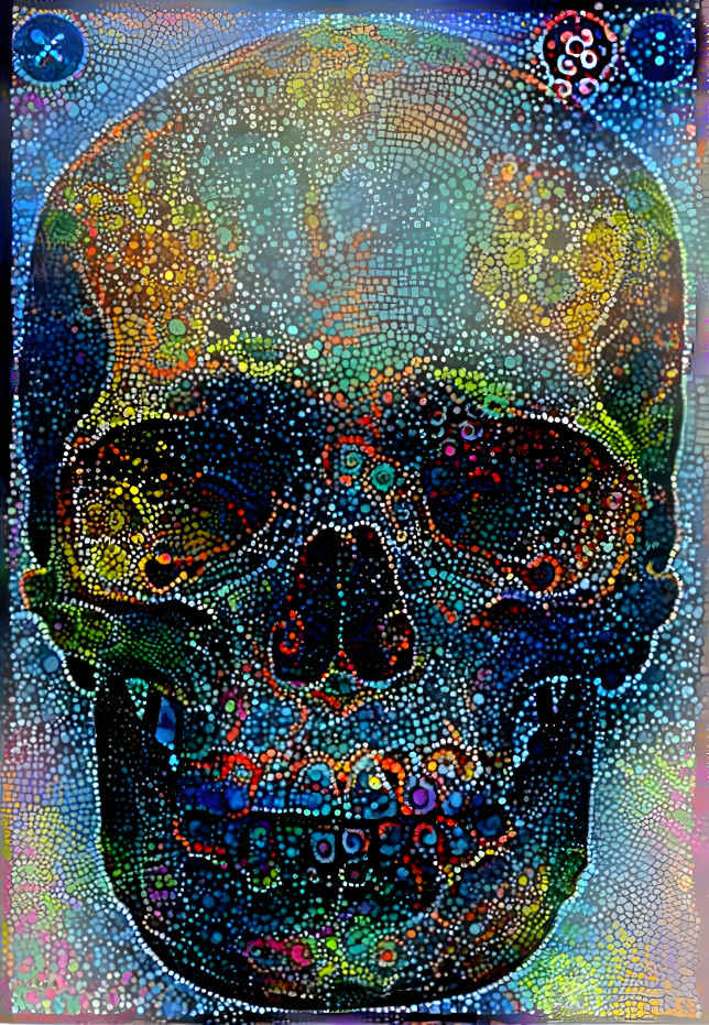 Dotted skull