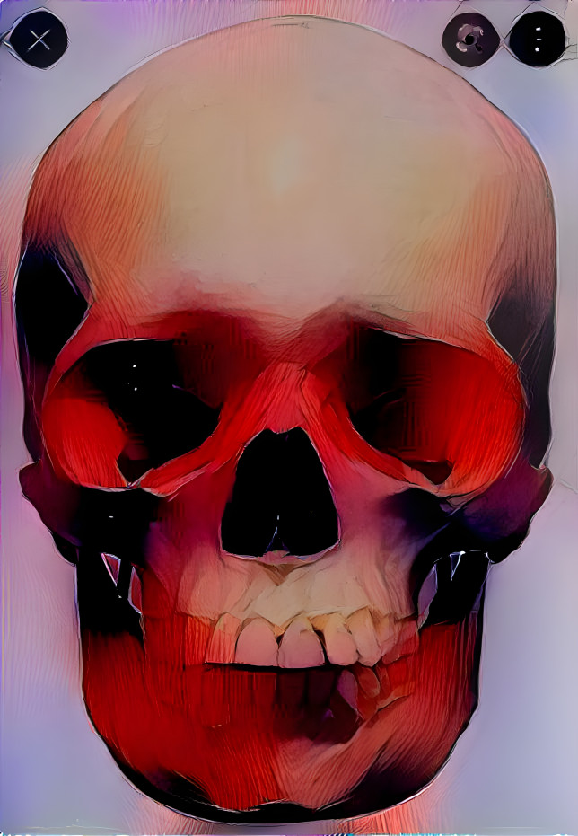 Skull red