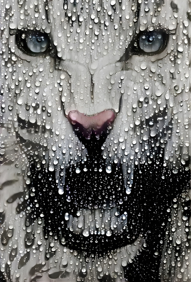 Wet tiger
