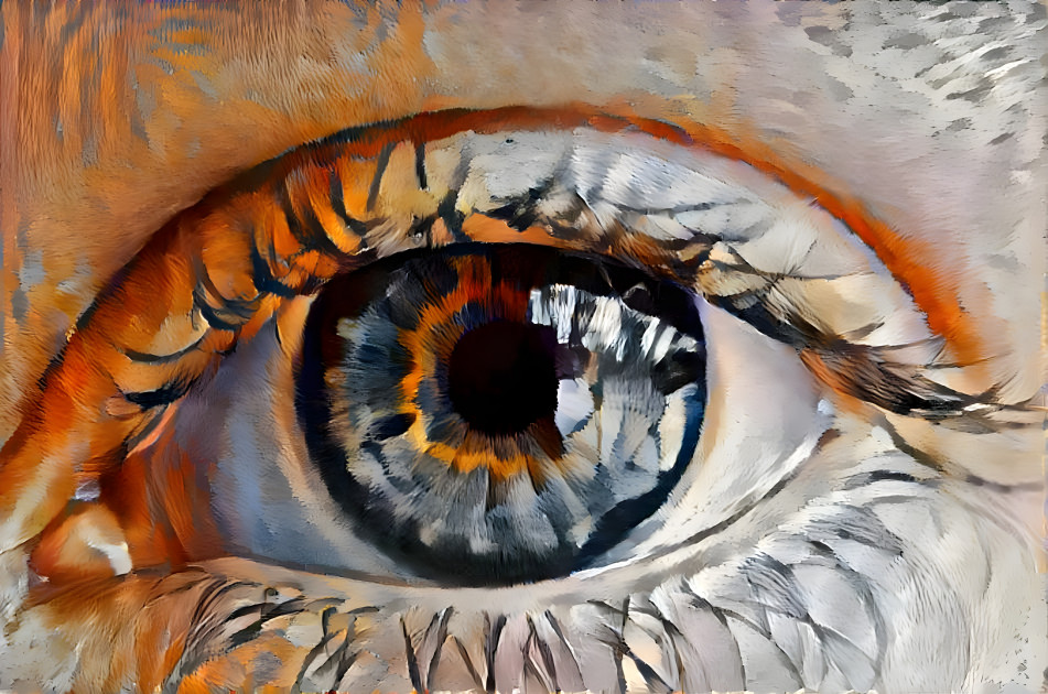 Orange eye 
