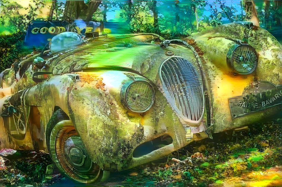 Oldsmobil Jaguar lost place
