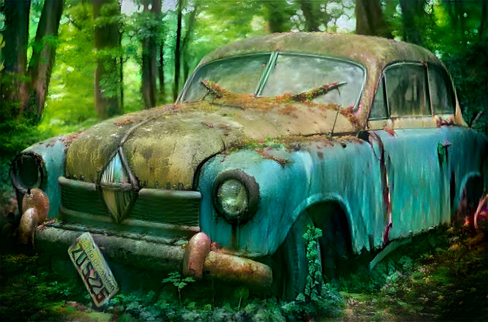 Borgward Oldsmobil schrottreif