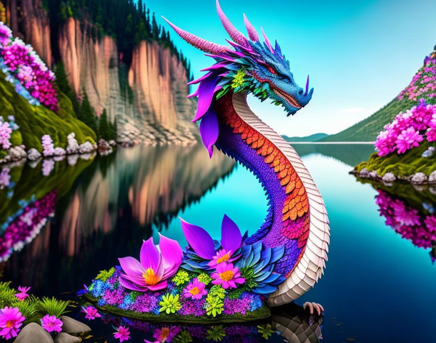 flower dragon