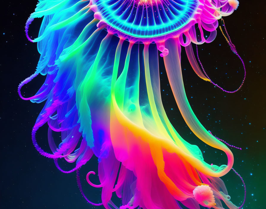Cosmic Neon Jelly