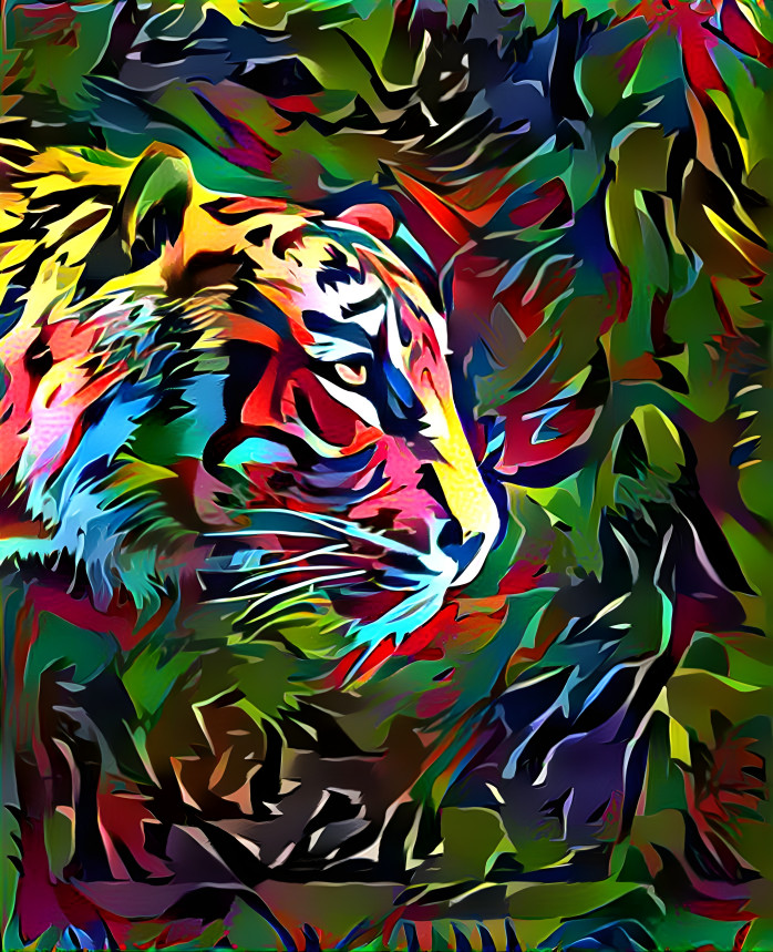 color tiger