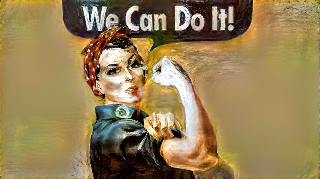 WE CAN DO IT! Full screen to dee whole thing