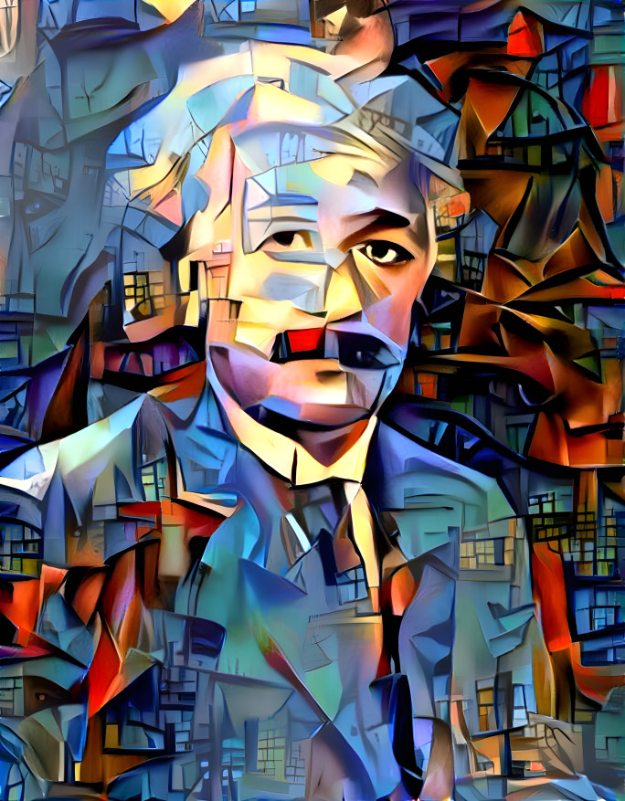 Einstein in analytical cubism