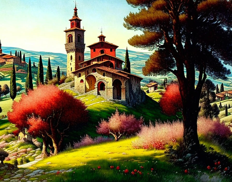 Rackham-Monge Tuscan Landscape