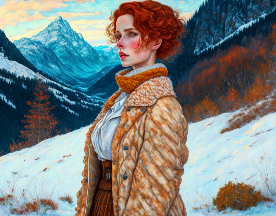 Schiele-Bilal Winter Portrait