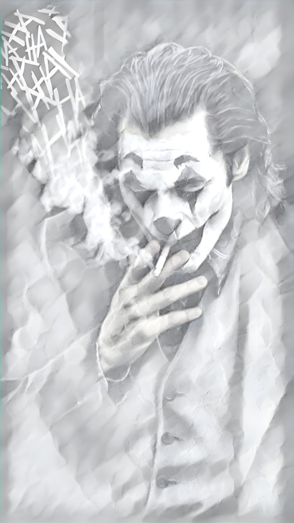 Smoking Joker HA HA HA HA
