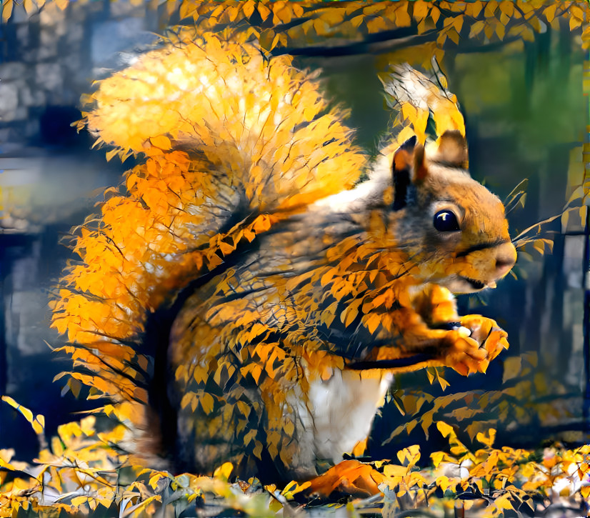 Yellow Squirrel 