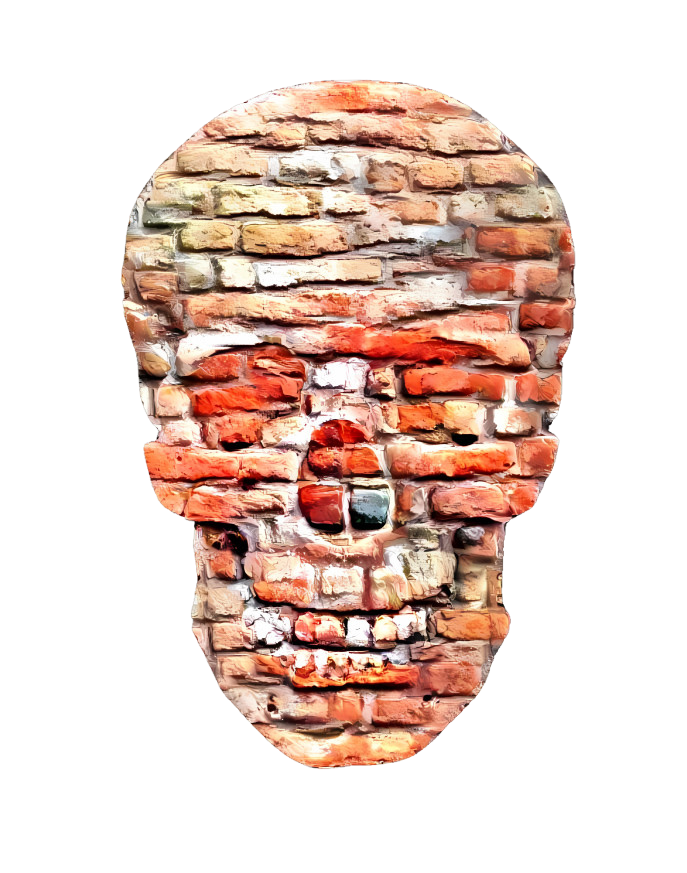 Brick Skull