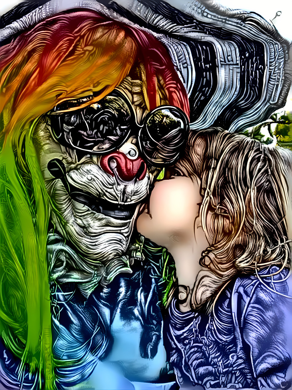 Kiss of the Sasquatch Clown