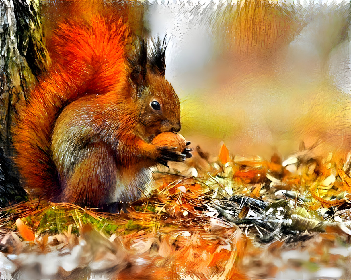 Red-Tailed Squirrel