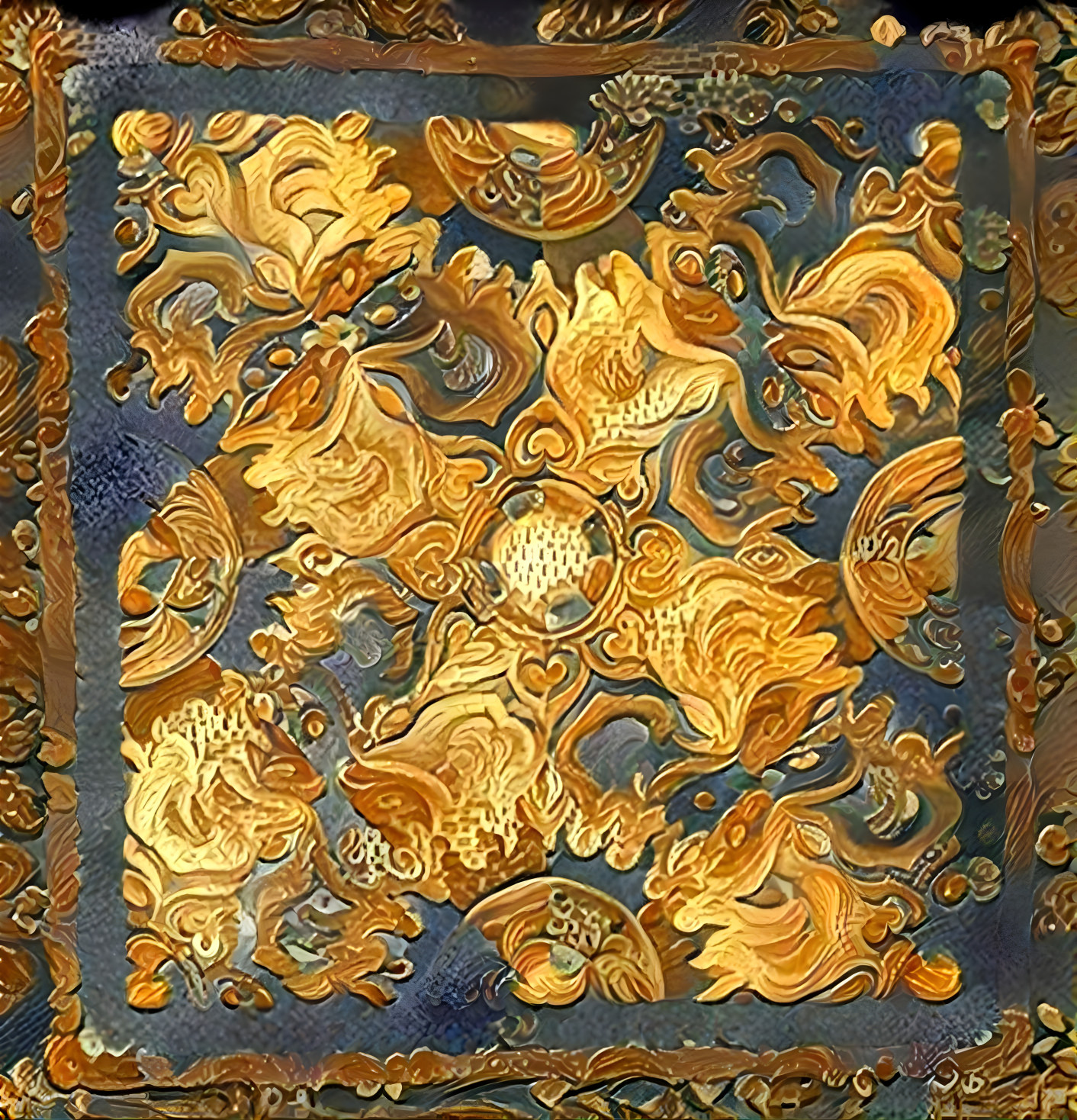 Mandala 1979 Version dorée