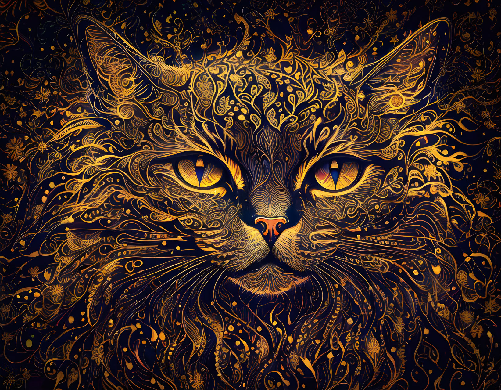 Gold Cat Remixed