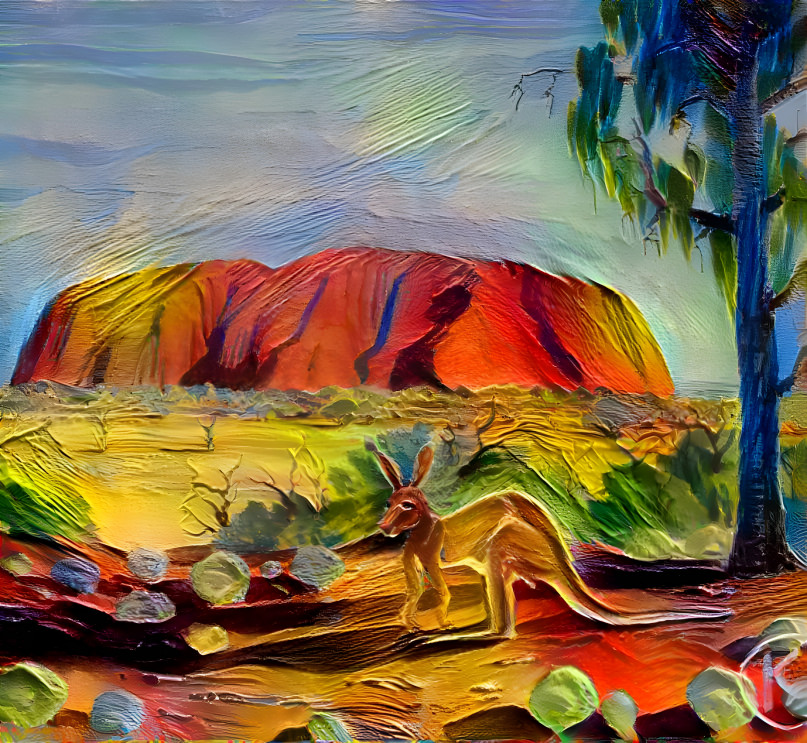 Uluru - Ayers Rock Just A Hop Away
