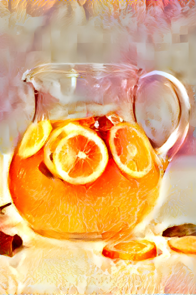 Orange Lemonade Jar